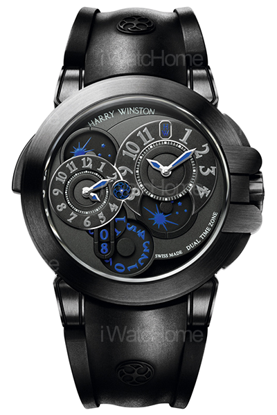 海洋極限系列兩地時間黑色款式